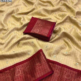 Light Soft Lichi Silk Saree