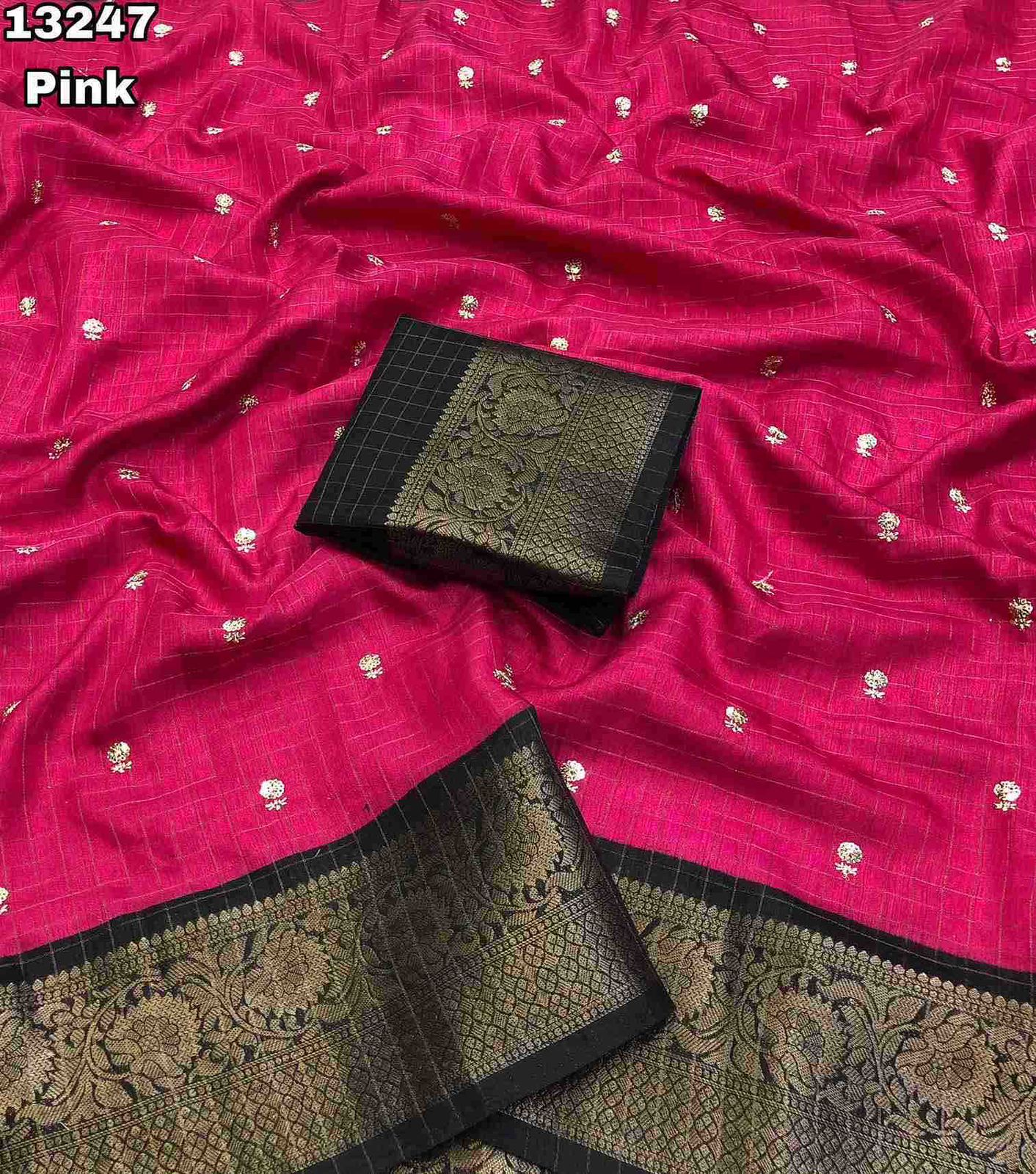 Light Soft Lichi Silk Saree