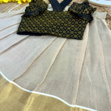 Elegant Kids Kerala Lehenga-Choli