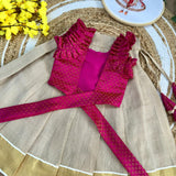 Elegant Kids Kerala Lehenga-Choli
