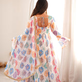 PRESENTED OUR NEW PRINTED GOWN