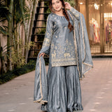 PRESENTING PIECE STYLISH TOP, SHARARA