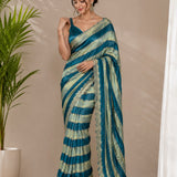 Reddish Beds Fendy Silk Saree