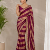 Reddish Beds Fendy Silk Saree