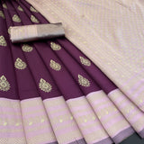 Beautiful Art Silk Jacquard Border Saree