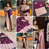 Beautiful Art Silk Jacquard Border Saree