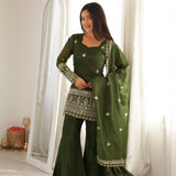 PRESENTING NEW CRUNCHY SILK GOWN