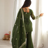 PRESENTING NEW CRUNCHY SILK GOWN