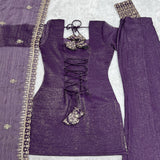PRESENTING NEW CRUNCHY SILK GOWN
