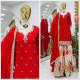 New Designer Party Sharara Suit