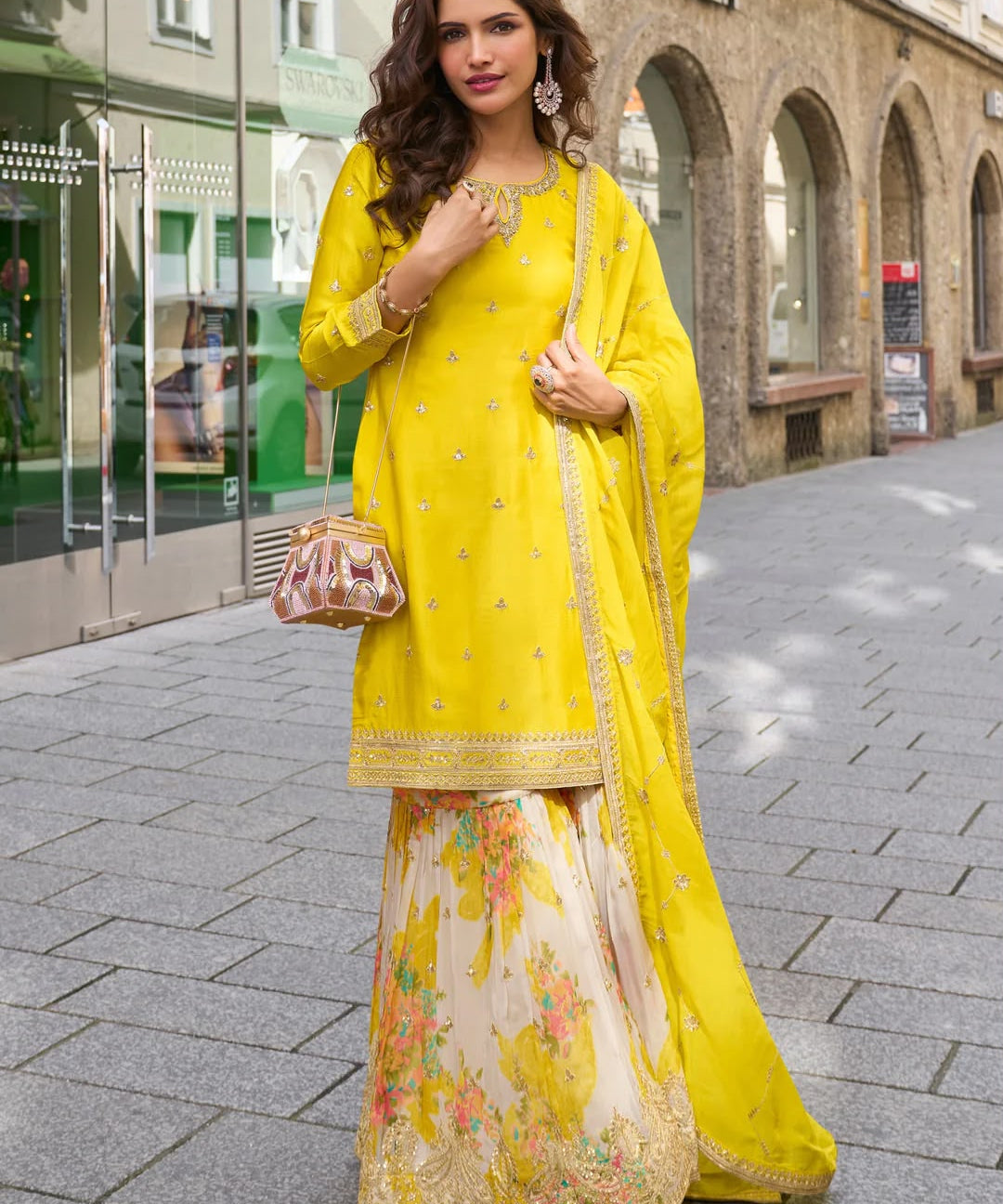 New Designer Party Sharara Suit