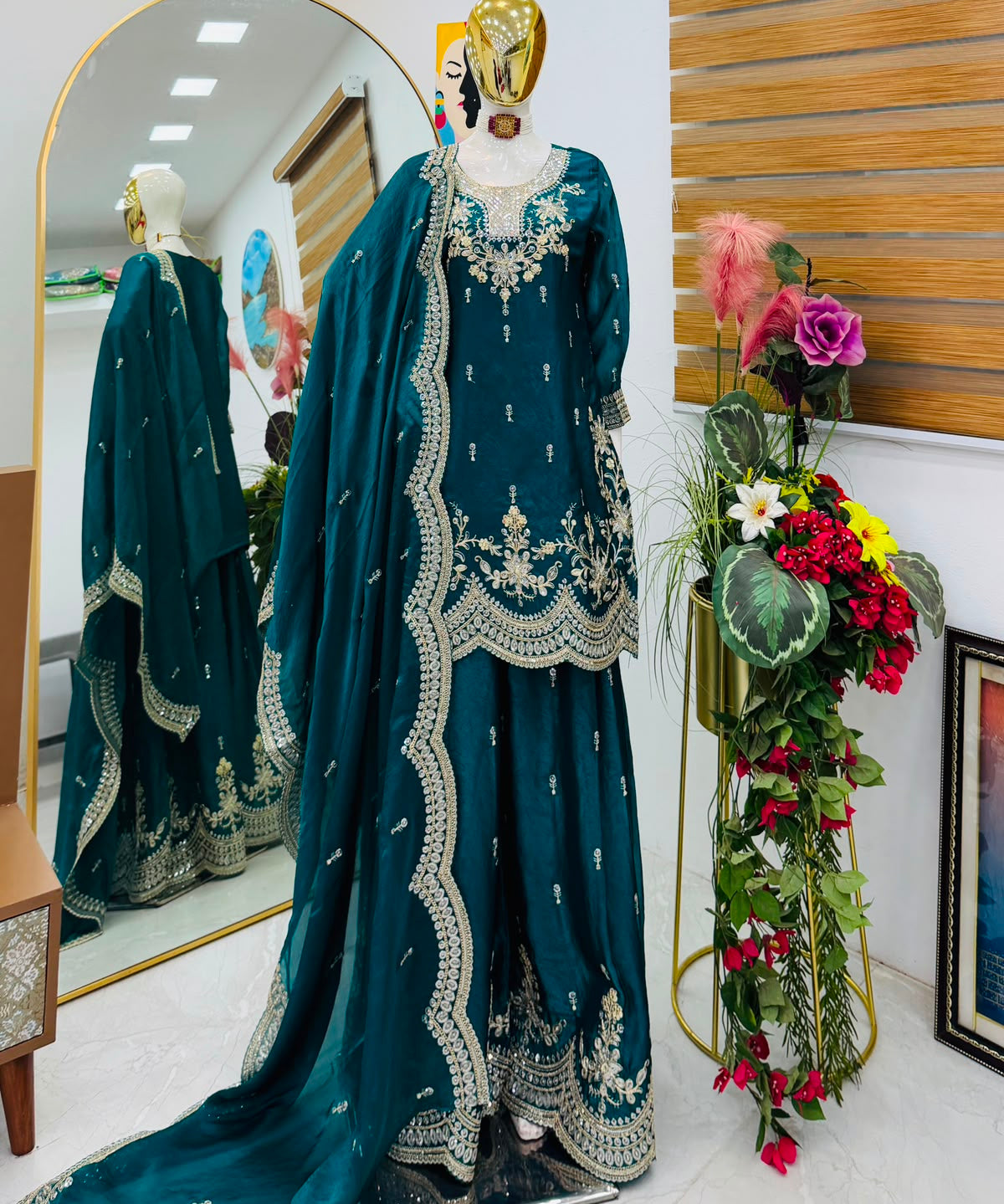 New Designer Party Sharara Suit