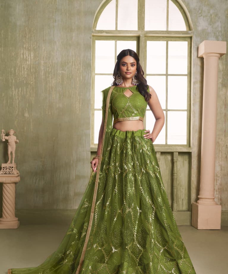 Glamorous Silk Lehenga Choli