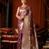 Sukoon Jacquard Soft Silk Saree