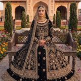 Royal Boutique Velvet Embroidered Lehenga