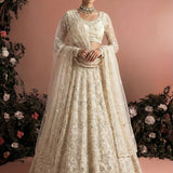 Adorn White Wedding Lehenga