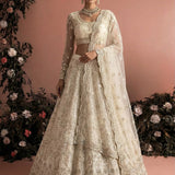 Adorn White Wedding Lehenga