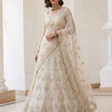 Adorn White Wedding Lehenga