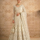Adorn White Wedding Lehenga