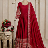 Launching New Design Trending Cinon Silk Gwon