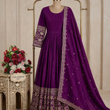 Launching New Design Trending Cinon Silk Gwon
