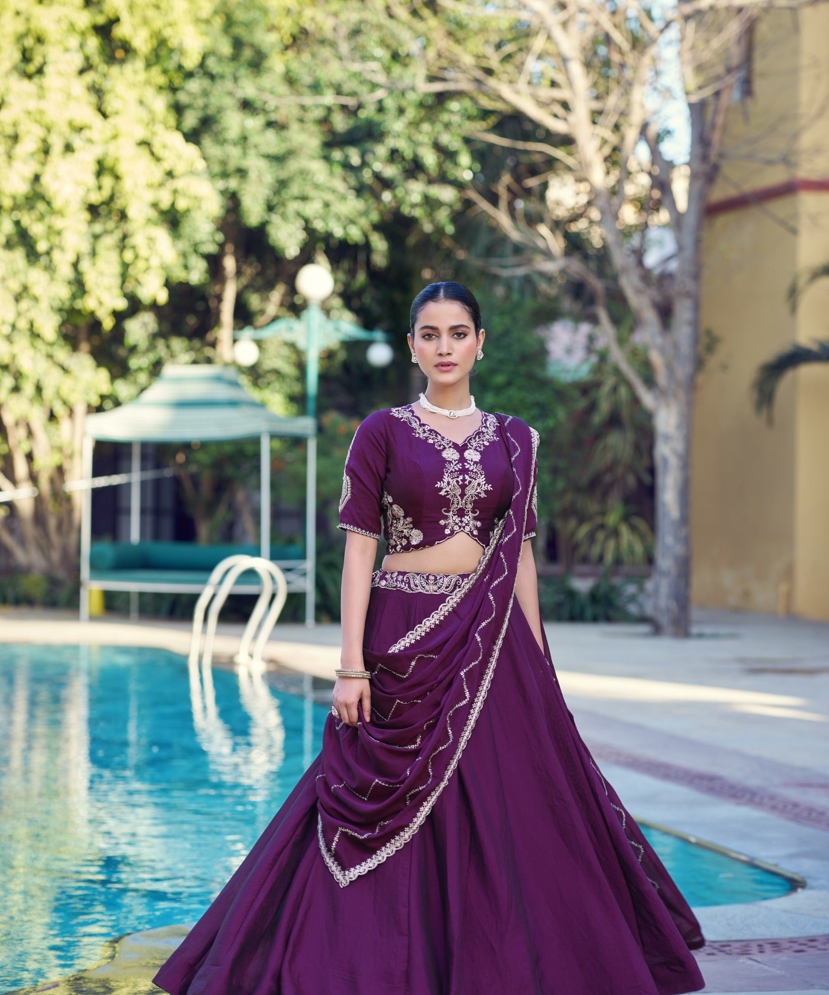 Pranati Rangoli Cruch Lehenga Choli