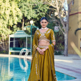 Pranati Rangoli Cruch Lehenga Choli
