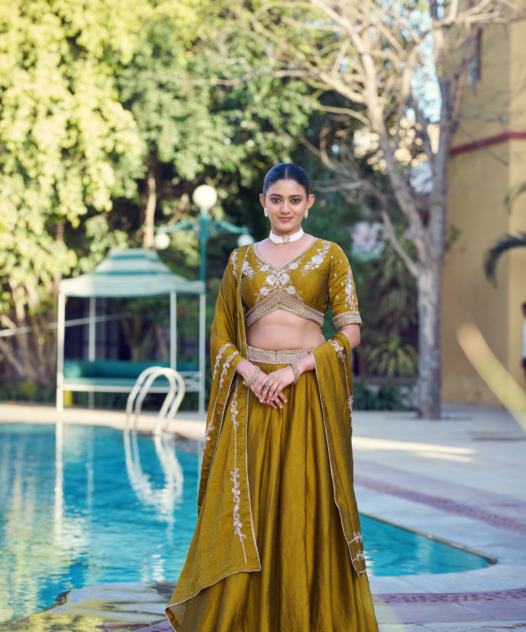 Pranati Rangoli Cruch Lehenga Choli
