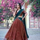 Shreevani Traditional Silk Lehenga