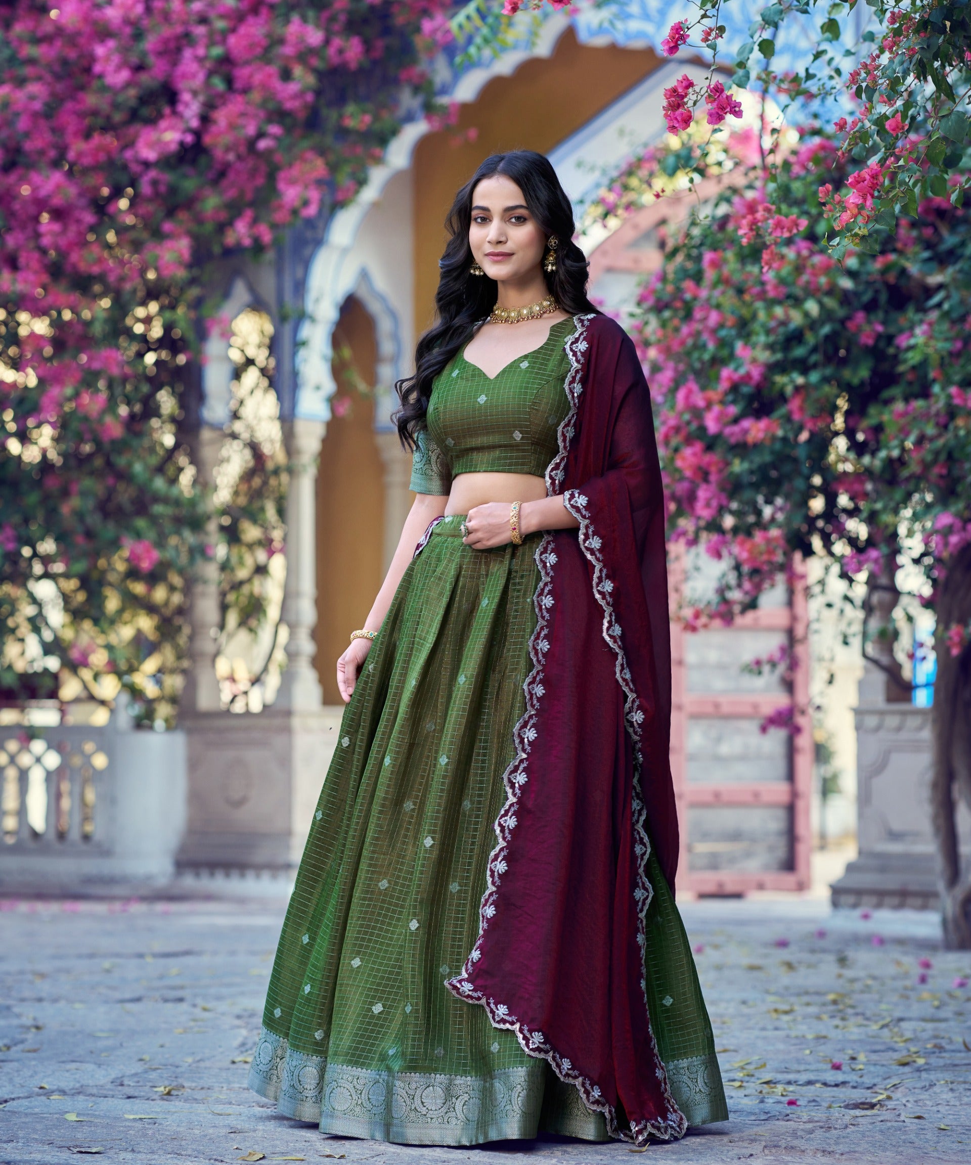 Shreevani Traditional Silk Lehenga