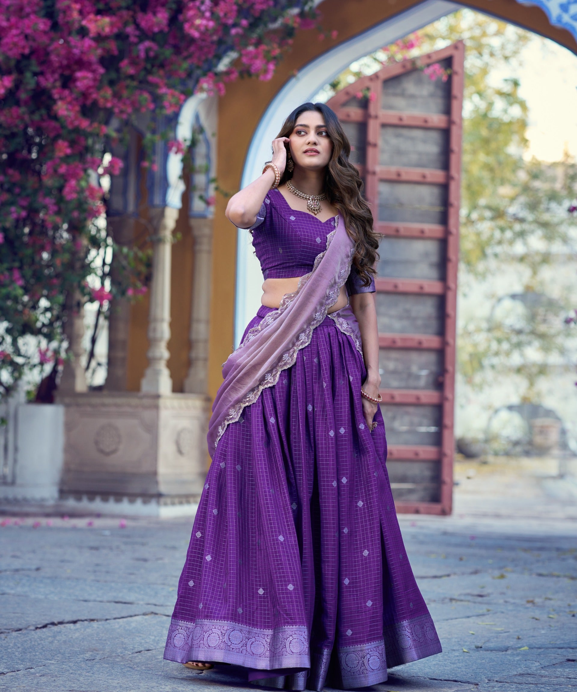 Shreevani Traditional Silk Lehenga