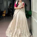 Traditional Half Lehenga Saree Collection