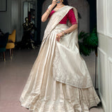 Traditional Half Lehenga Saree Collection