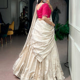 Traditional Half Lehenga Saree Collection
