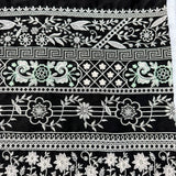 Ethnic Black Straight Suit