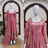 Occasionally Fendy Silk Anarkali Gown