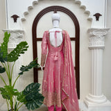 Occasionally Fendy Silk Anarkali Gown