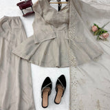 Charming Tabby Silk Anarkali Gown