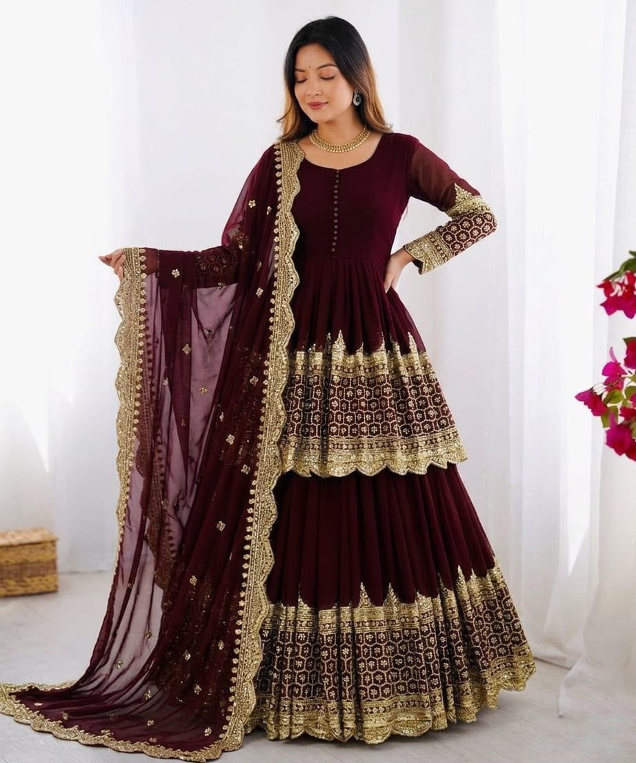 Elegant Kediya Top Lehenga