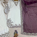 Fancy Pure Maska Cotton Suit