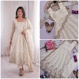 Stunning Two Tone Silk Gown