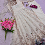 Stunning Two Tone Silk Gown