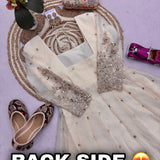 Stunning Two Tone Silk Gown