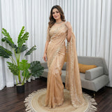 Gaytri Silk Beads Work Saree