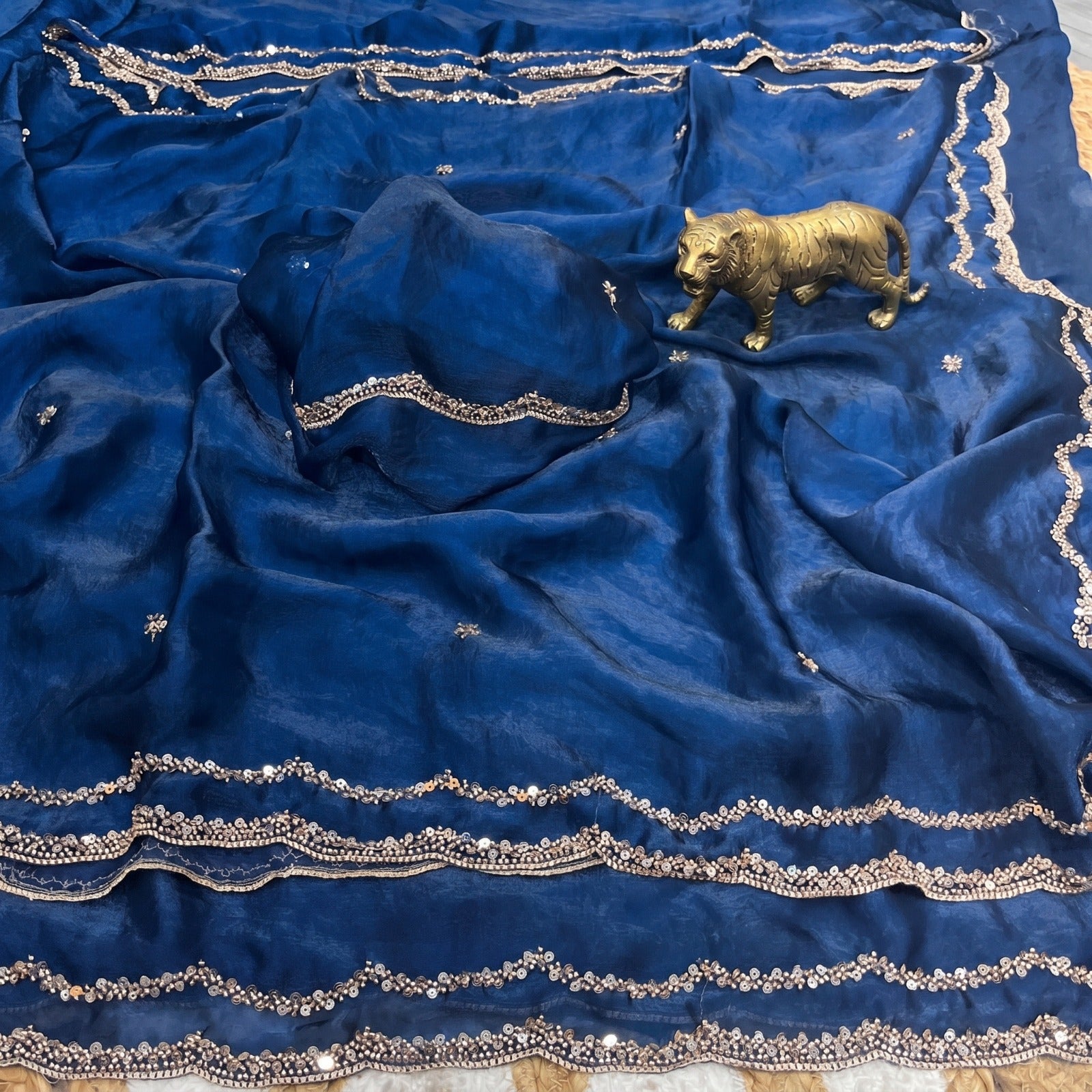 Aakruti Fandy Satin Silk Saree