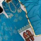 Designer Partylook Top Sharara