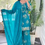 Designer Partylook Top Sharara