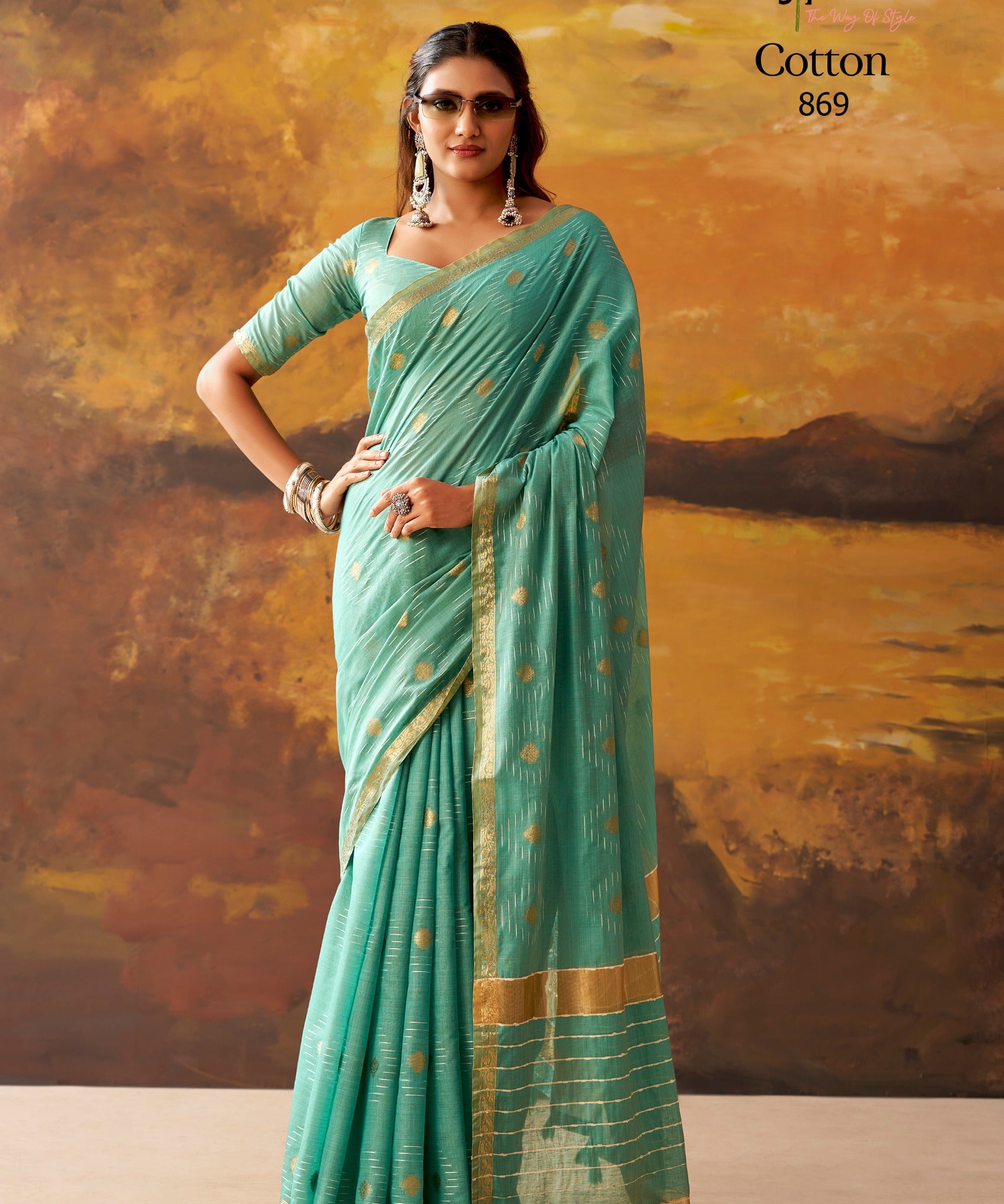 Designer Kira Cotton Saree