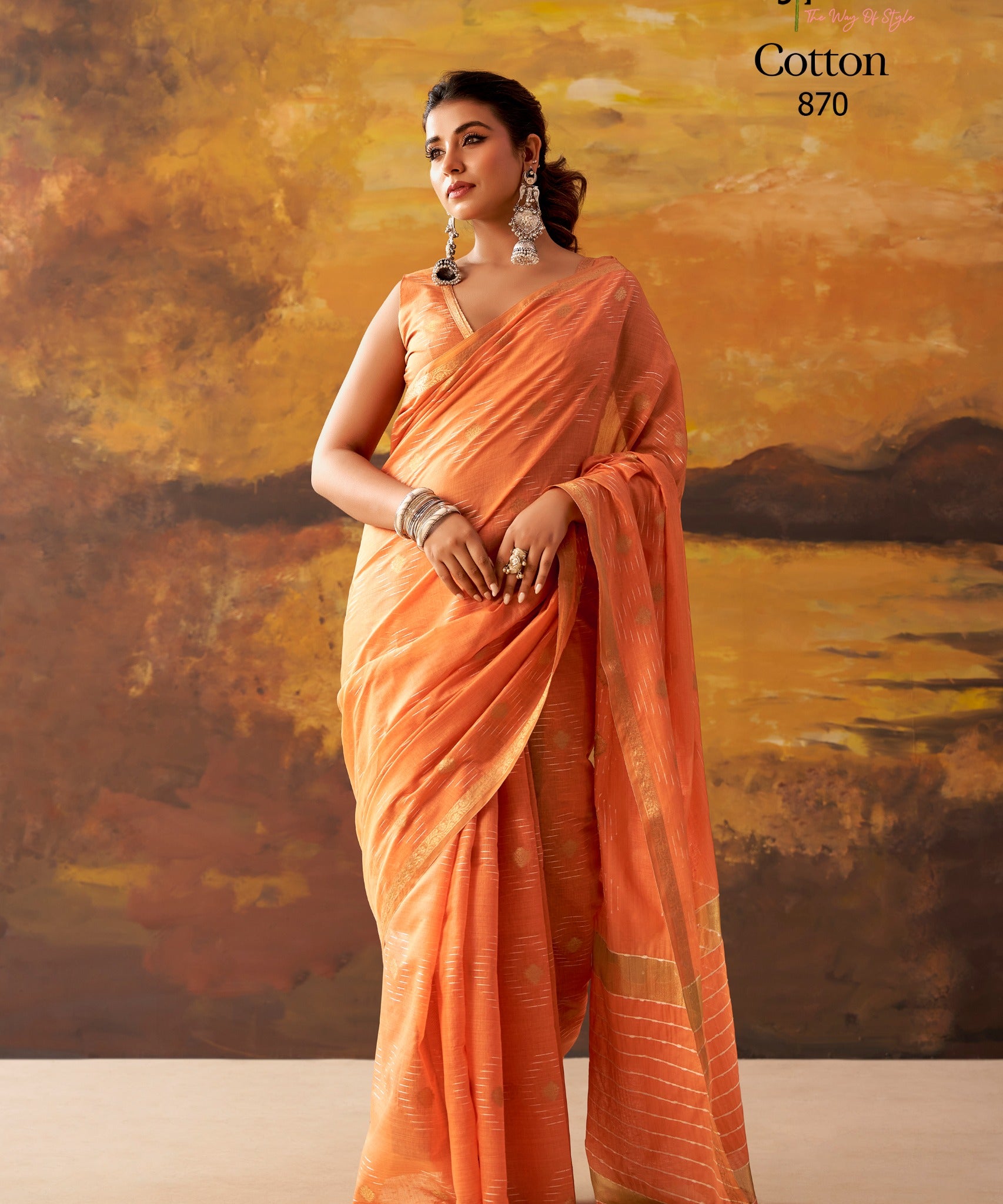 Designer Kira Cotton Saree