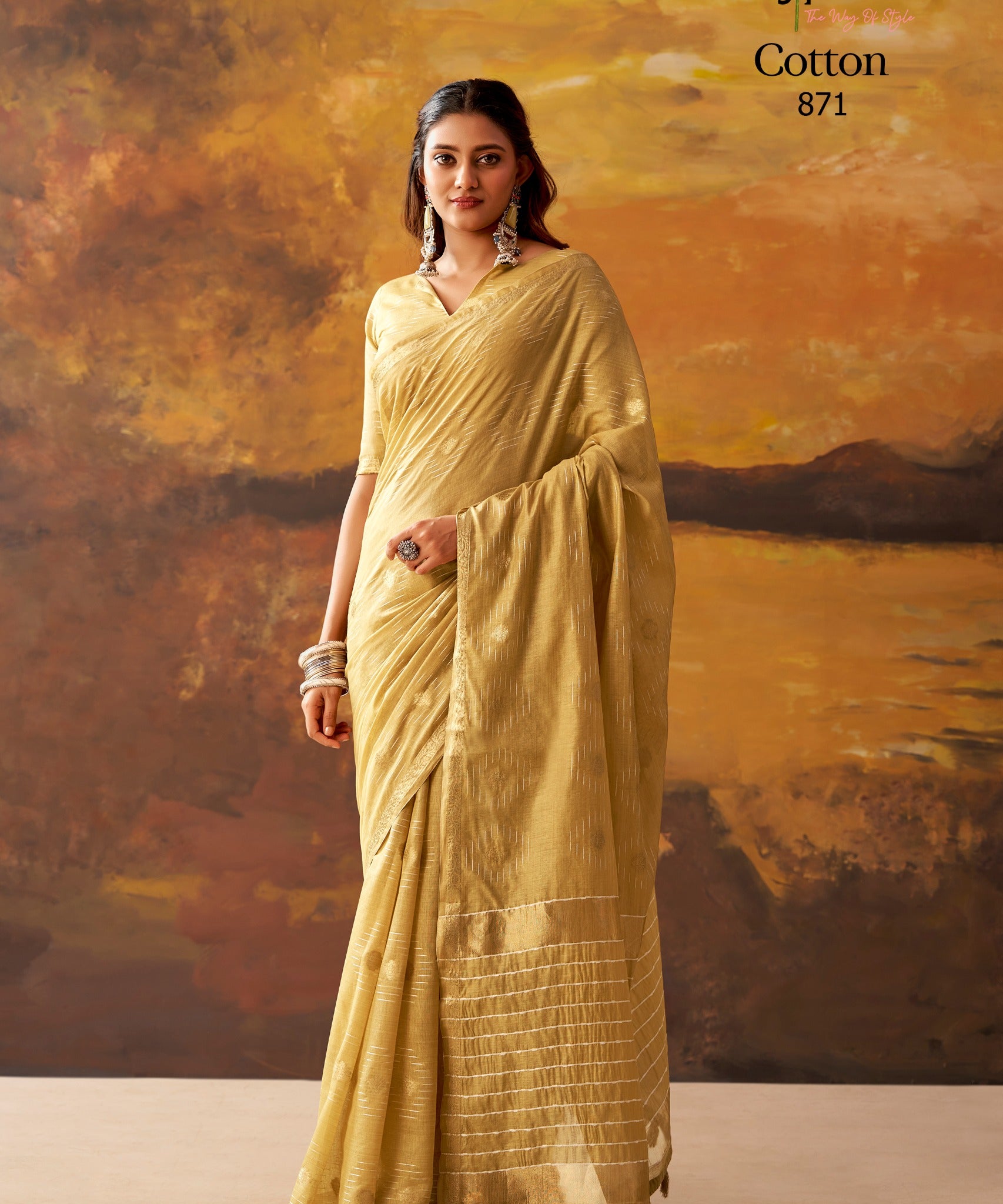 Designer Kira Cotton Saree